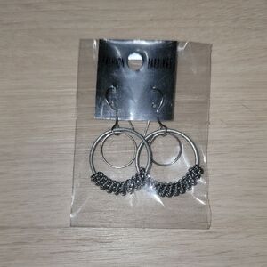 Silver Hoop Earrings